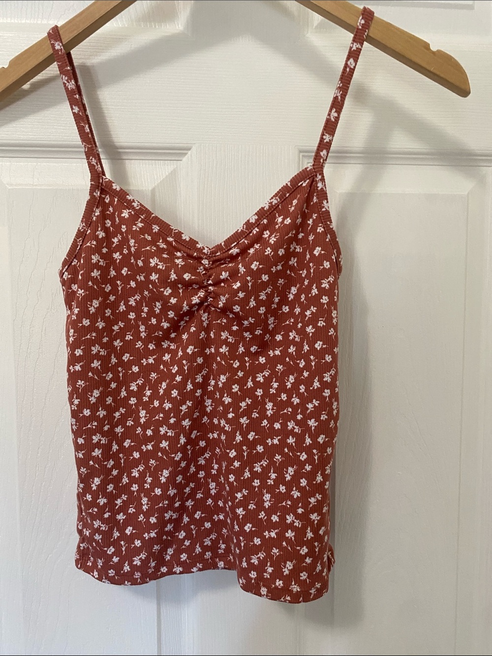 Ardene Rusty Rose Floral Spaghetti Strap Camisole